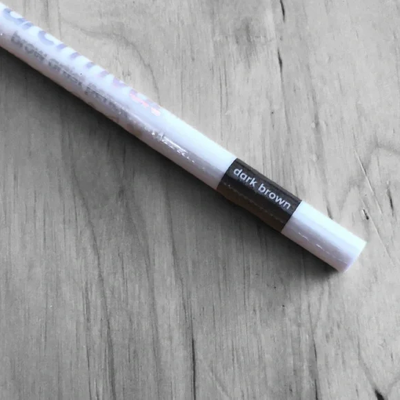 SOLD Lottie London Arch Rival Brow Artist Dual Tip Retractable Pencil Dark Brown - Picture 4 of 5